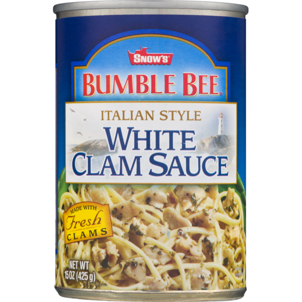 Condiments Snow's Bumble Bee Italian Style White Clam Sauce hero