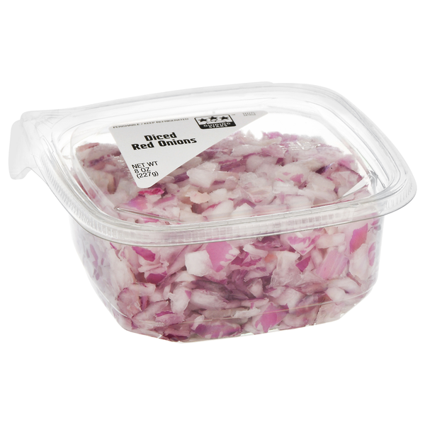 Packaged Vegetables & Fruits Store Brand Red Onions, Diced hero