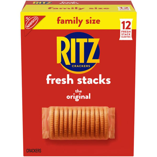 Crackers Ritz Fresh Stacks Original Crackers, Family Size hero