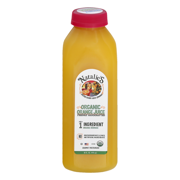 Natalie's Juice, Organic, Orange hero