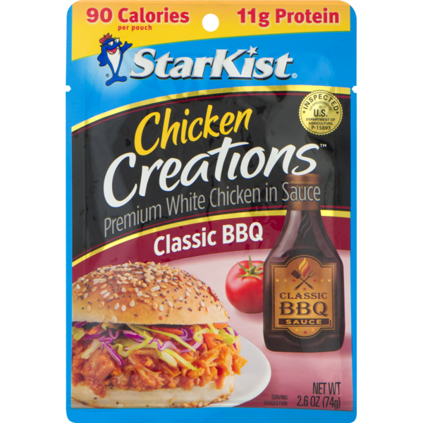 Packaged Poultry StarKist® Chicken Creations® Classic BBQ hero