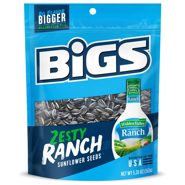 Nuts/Seeds/Dried Fruit BIGS Keto Friendly Hidden Valley Ranch Sunflower Seeds hero