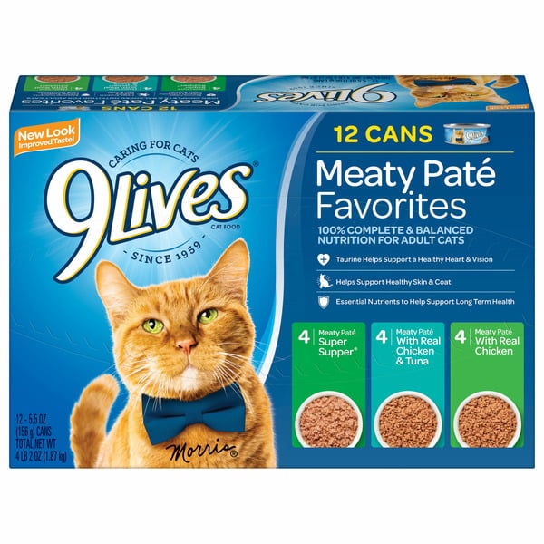 Cat Food & Care 9Lives Wet Cat Food hero