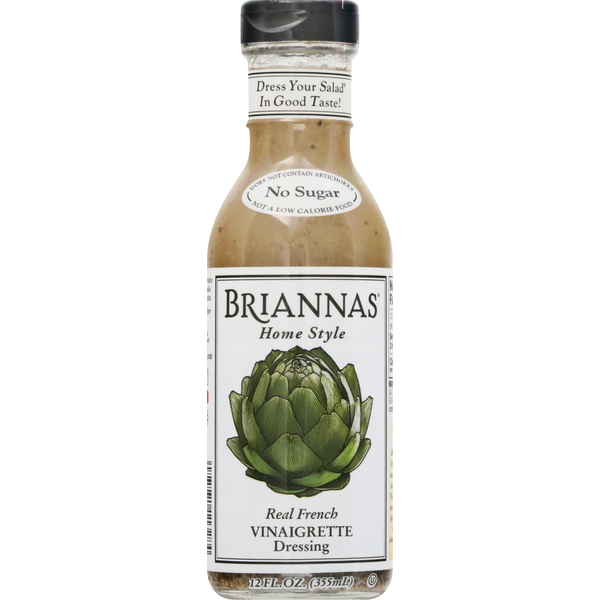 Salad Dressing, Oils & Vinegars BRIANNAS Real French Vinaigrette Dressing hero