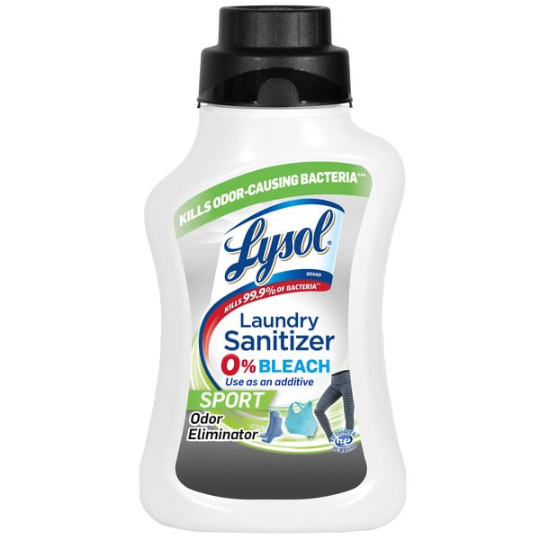 Laundry Lysol Laundry Sanitizer Additive Clothes & Linens, Crisp Linen hero