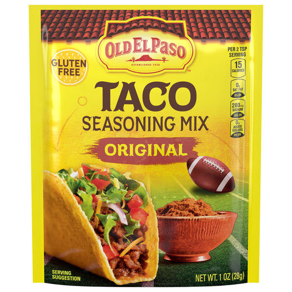 Latino Foods Old El Paso Seasoning Mix, Original, Taco hero