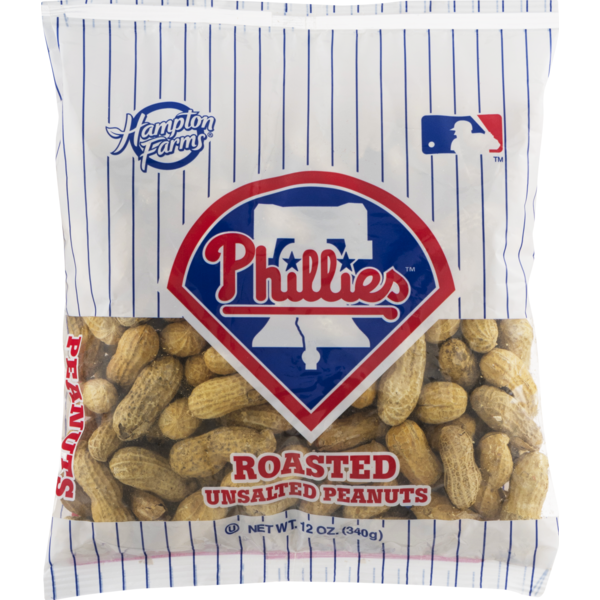 Nuts, Seeds & Dried Fruit Hampton Farms Peanuts, Roasted, No Salt, Phillies hero