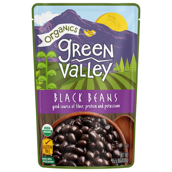 Canned & Jarred Vegetables Green Valley Black Beans hero