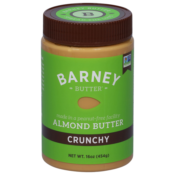 Preserved Dips & Spreads Barney Butter Almond Butter, Crunchy, Gluten Free, Jar hero