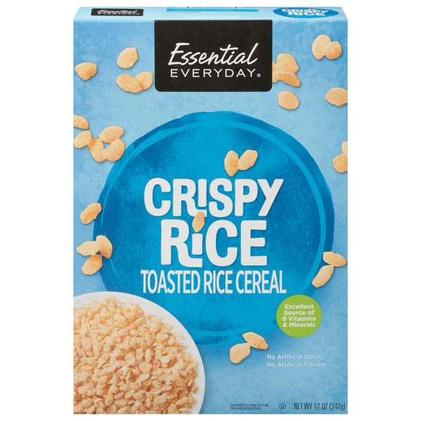 Cereal Essential Everyday Cereal, Toasted Rice, Crispy Rice hero