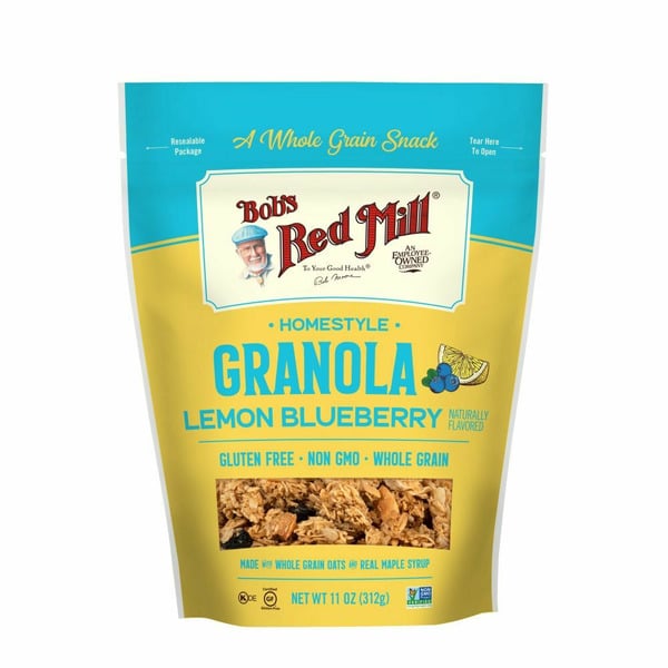 Cereal Bob's Red Mill Homestyle Lemon Blueberry Granola hero