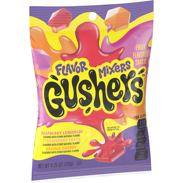 Gushers Fruit Flavored Snacks Flavor Mixers hero