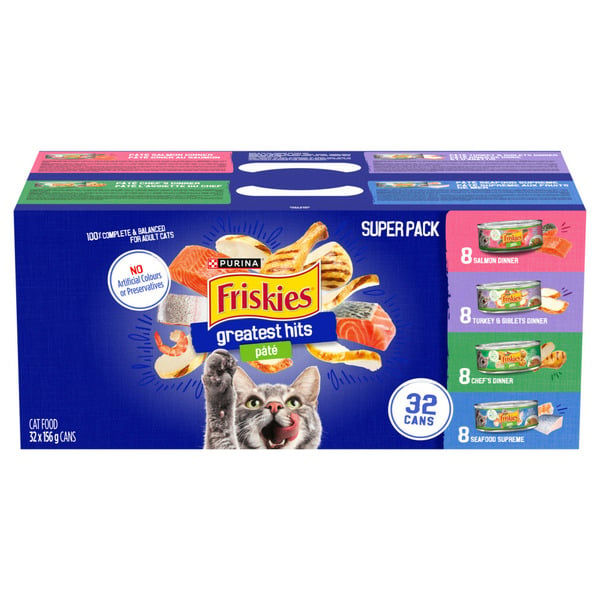 Cat Food & Care Purina Friskies Greatest Hits Variety Pack hero