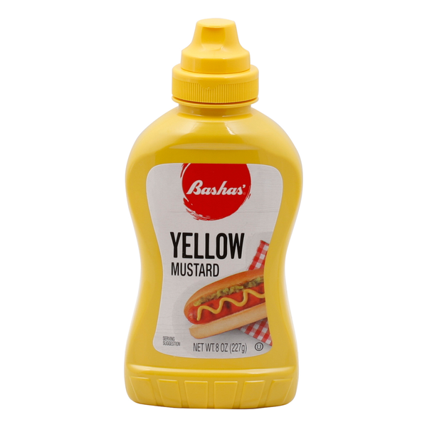 Condiments Bashas' Mustard, Yellow hero