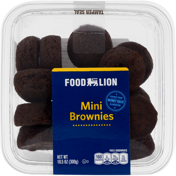 Bakery Desserts Food Lion Brownies, Mini hero