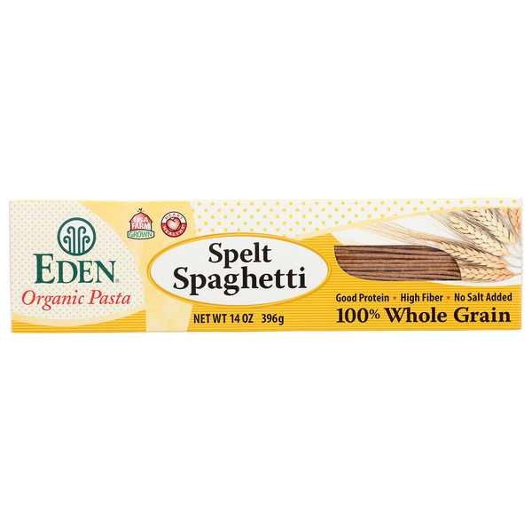 Dry Pasta Eden Foods Spelt Spaghetti hero