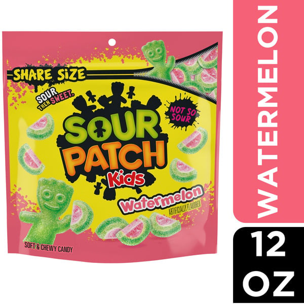 Candy & Chocolate Sour Patch Kids Watermelon Soft & Chewy Candy hero