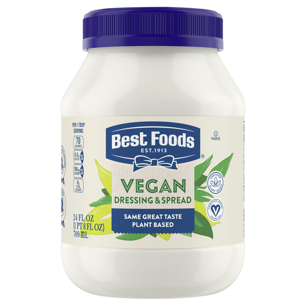 Condiments Best Foods Dressing & Spread, Vegan hero