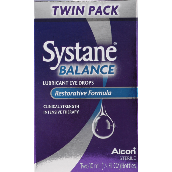 Eye & Ear Care SYSTANE Lubricant Eye Drops, Twin Pack hero