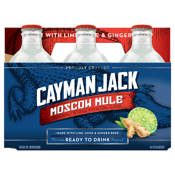 Malt Beverages Cayman Jack Moscow Mule hero