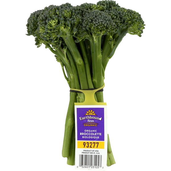 Fresh Vegetables Organic Broccolette hero