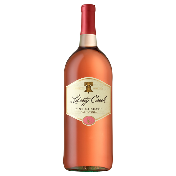 Red Wine Liberty Creek Vineyards Pink Moscato Wine hero