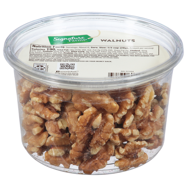 Nuts, Seeds & Dried Fruit Signature Farms Walnuts hero