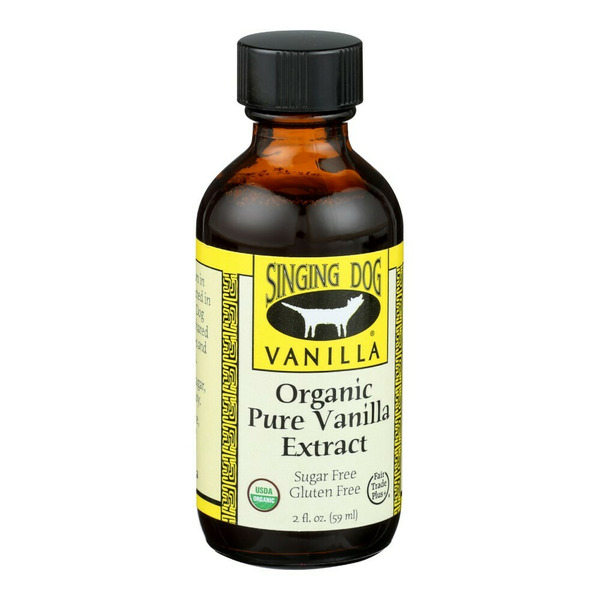 Baking Ingredients Singing Dog Vanilla Organic Pure Vanilla Extract hero