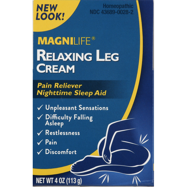 MagniLife Relaxing Leg Cream, Homeopathic hero