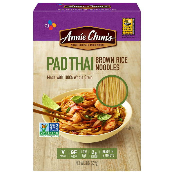 Asian Foods Annie Chun's Pad Thai Brown Rice Noodles hero