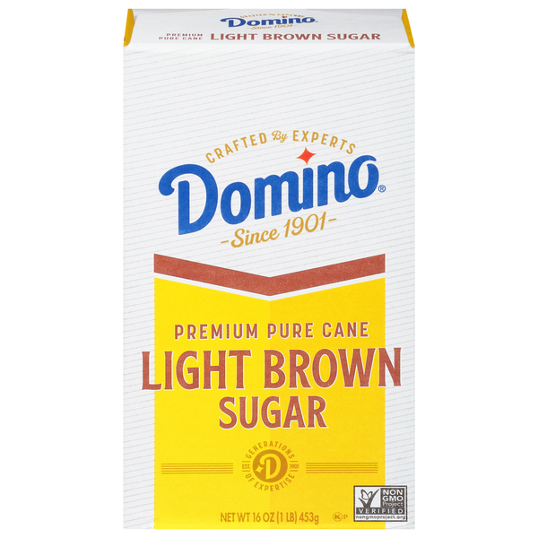 Baking Supplies & Decor Domino Premium Pure Cane Light Brown Sugar hero