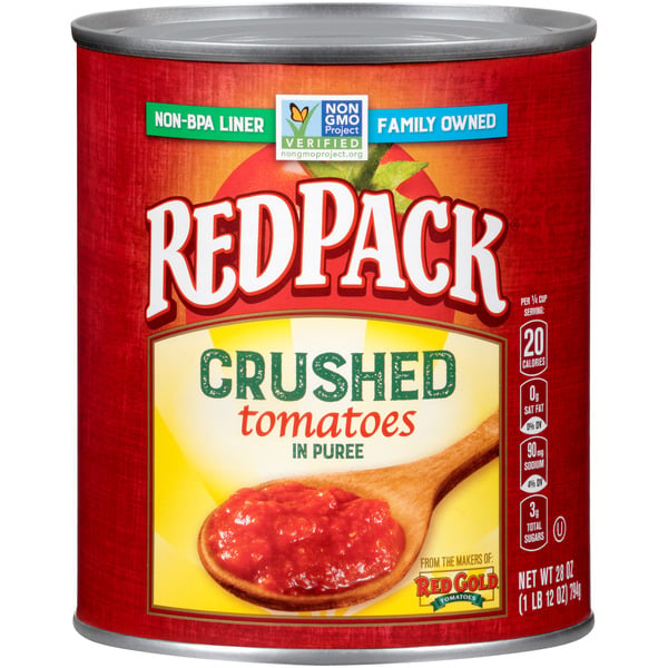 Canned & Jarred Vegetables Redpack Crushed Tomatoes in Puree hero