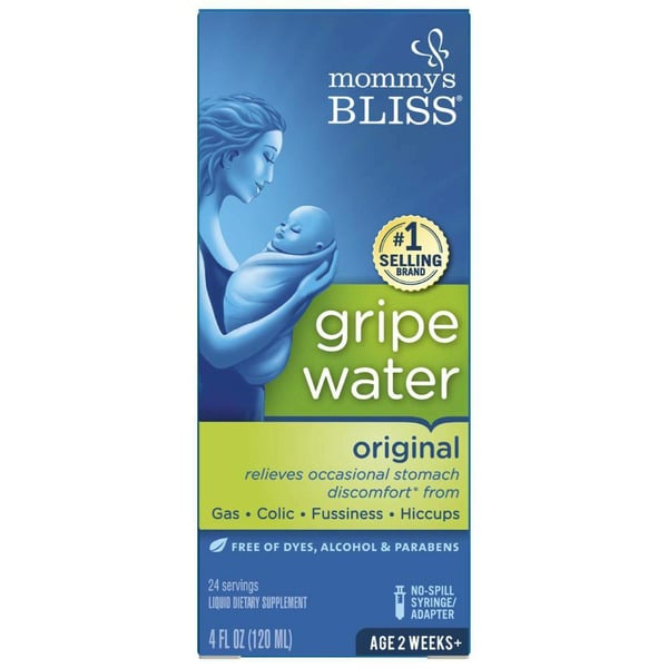 Baby First Aid & Vitamins Mommy's Bliss Gripe Water Original hero