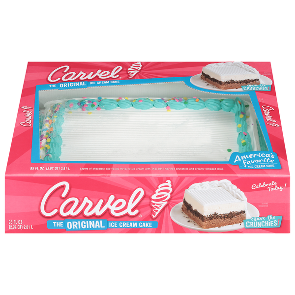 Food Bazaar Carvel Ice Cream Cake, The Original Same-Day Delivery 