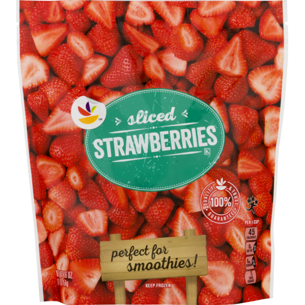 Frozen Produce Store Brand Sliced Strawberries hero