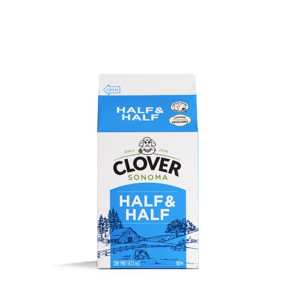 Cream Clover Sonoma Conventional Half & Half Pint hero