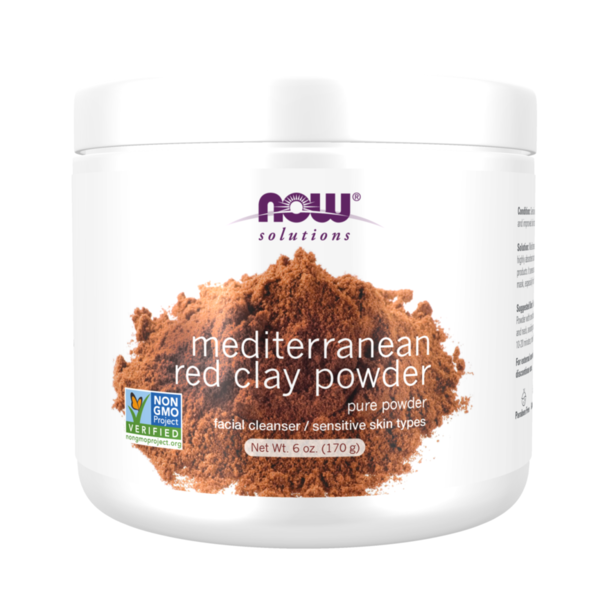 Face, Ear, Eye & Lip Care NOW Mediterranean Red Clay Powder hero