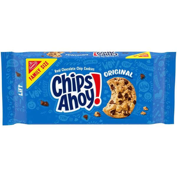 Cookies & Cakes Chips Ahoy! Original Chocolate Chip Cookies, Family Size hero