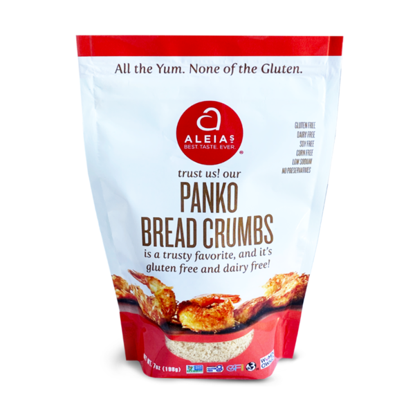 Spices & Seasonings Aleia's Gluten Free Foods Panko Bread Crumbs, gluten free, dairy free hero