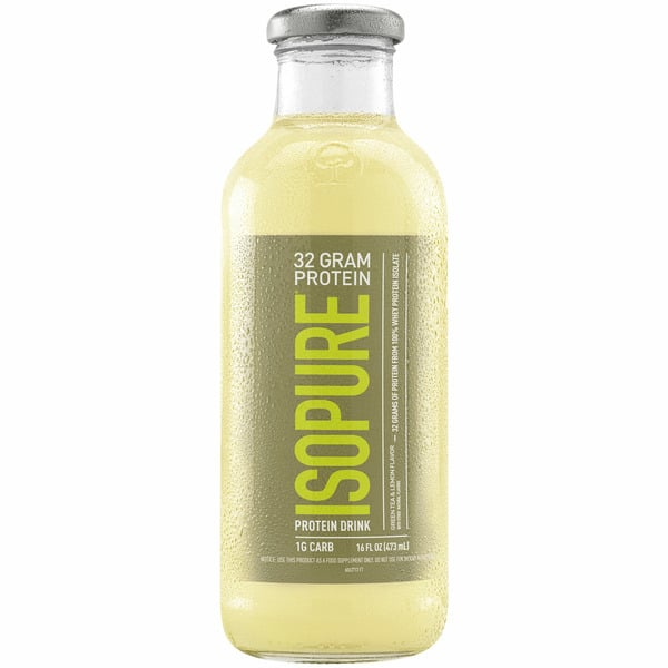 Isopure Zero Carb Green Tea With Lemon Drink hero