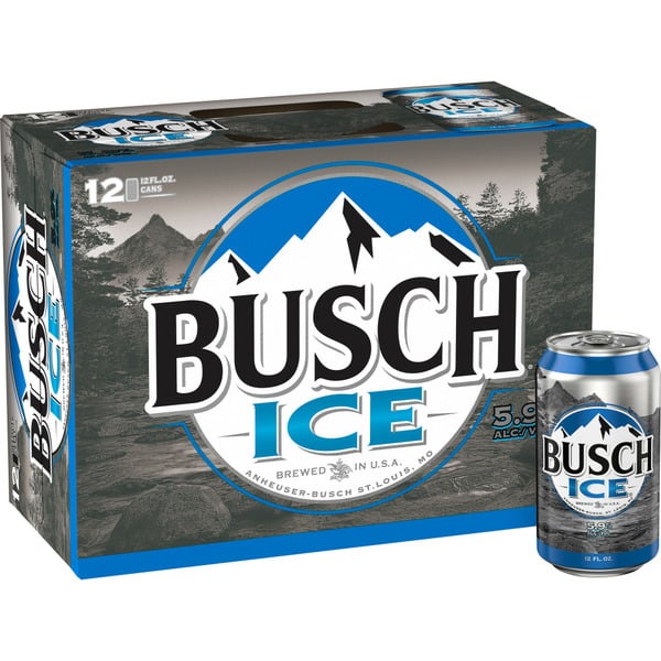 Domestic Beer Busch Ice Lager Beer hero