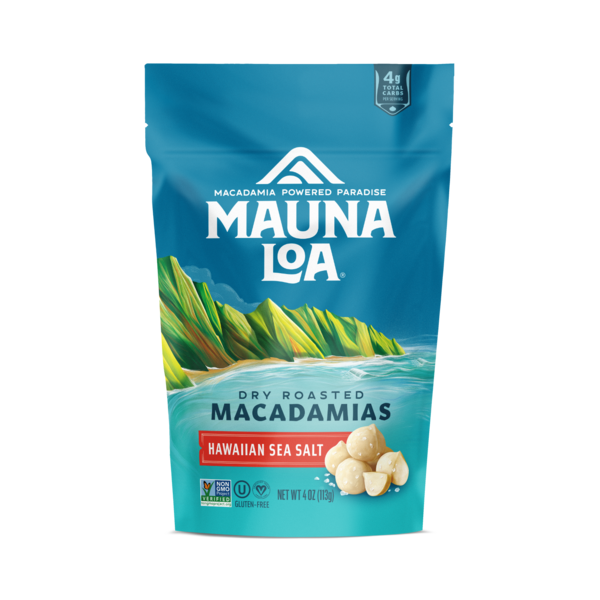 Nuts, Seeds & Dried Fruit Mauna Loa Hawaiian Sea Salt Macadamia Nuts Bag hero