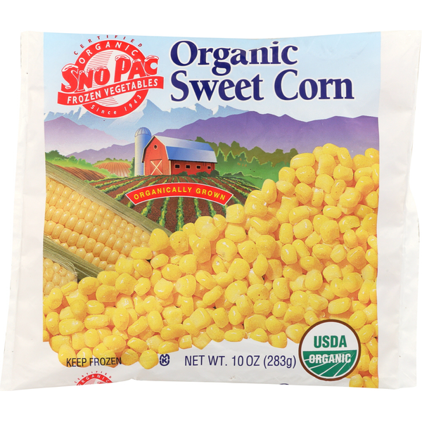 Frozen Vegetables, Beans & Grains Sno Pac Sweet Cut Corn hero