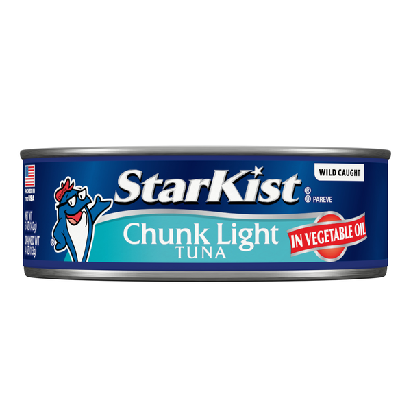 Canned Meat & Seafood StarKist Tuna in Vegetable Oil, Chunk Light hero