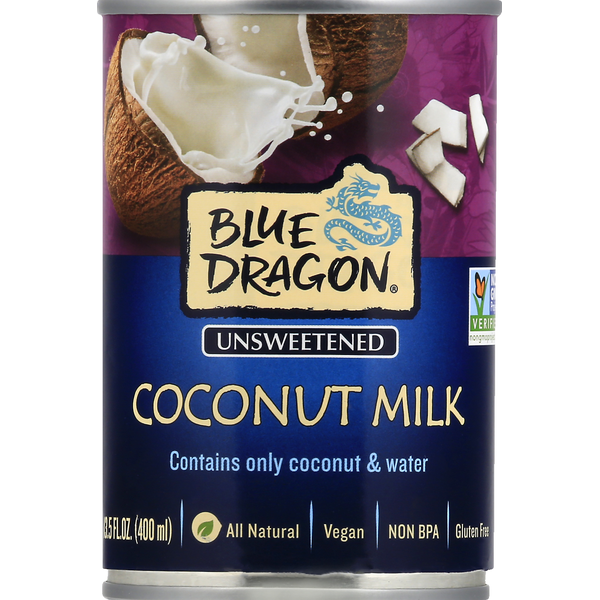 Asian Foods Blue Dragon Coconut Milk, Unsweetened hero