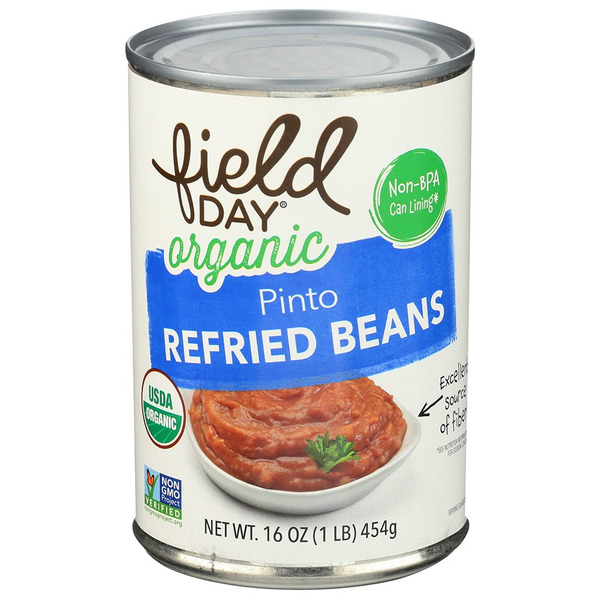 Canned Meals & Beans FIELD DAY Refried Beans, Fat Free hero