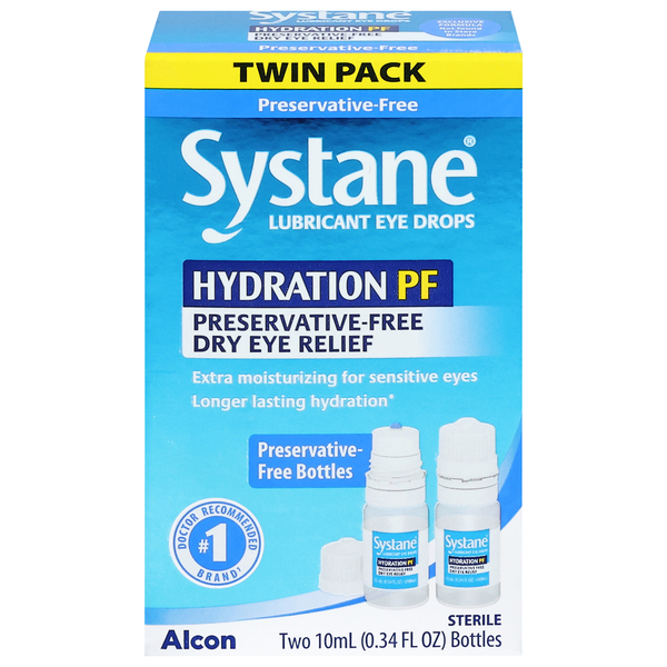 SYSTANE Eye Drops, Lubricant, Hydration PF hero