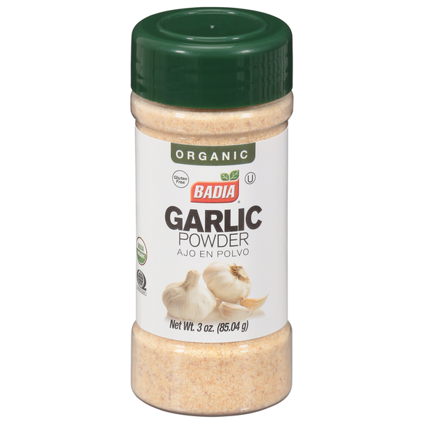 Mexican/Hispanic/Latino Foods Badia Spices Garlic Powder, Organic hero