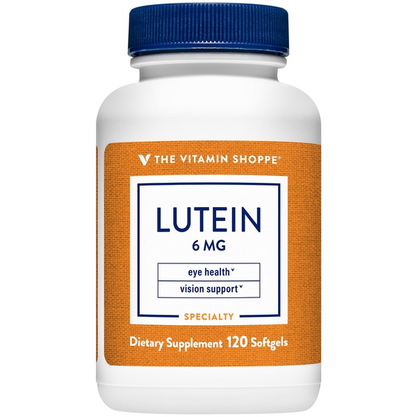 Other Supplements The Vitamin Shoppe Lutein - 6 MG (120 Softgels) hero