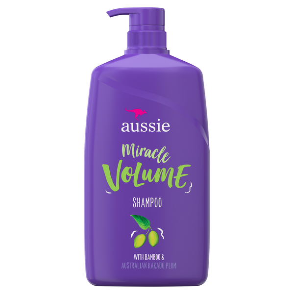 Hair Care Aussie Paraben-Free Miracle Volume Shampoo with Plum & Bamboo hero